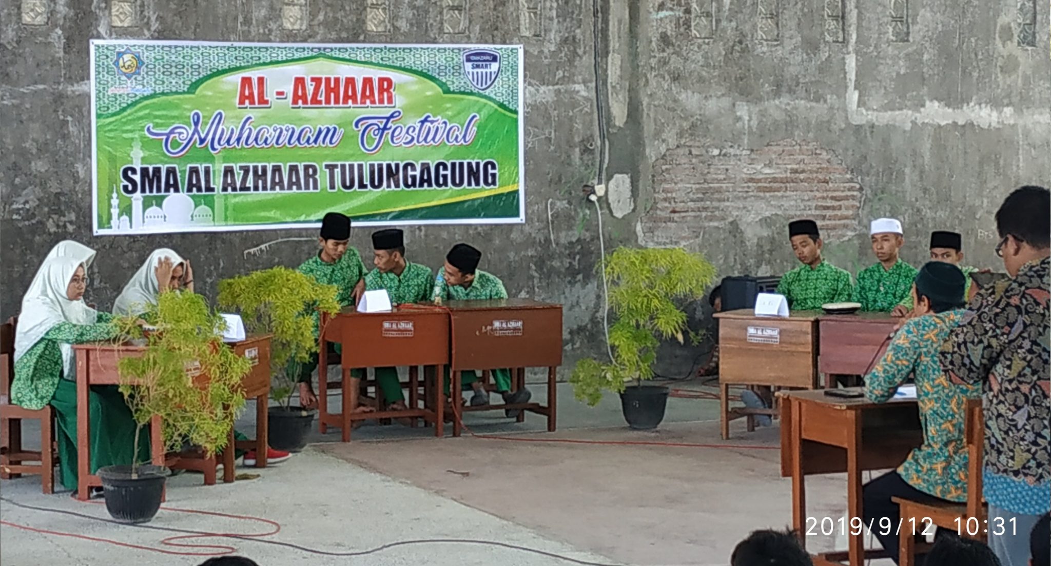 Lomba Cerdas Cermat Al Qur’an Meriahkan al Azhaar Muharram Festival 2019 – SMA Al Azhaar Tulungagung